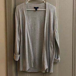 Gap light gray cardigan